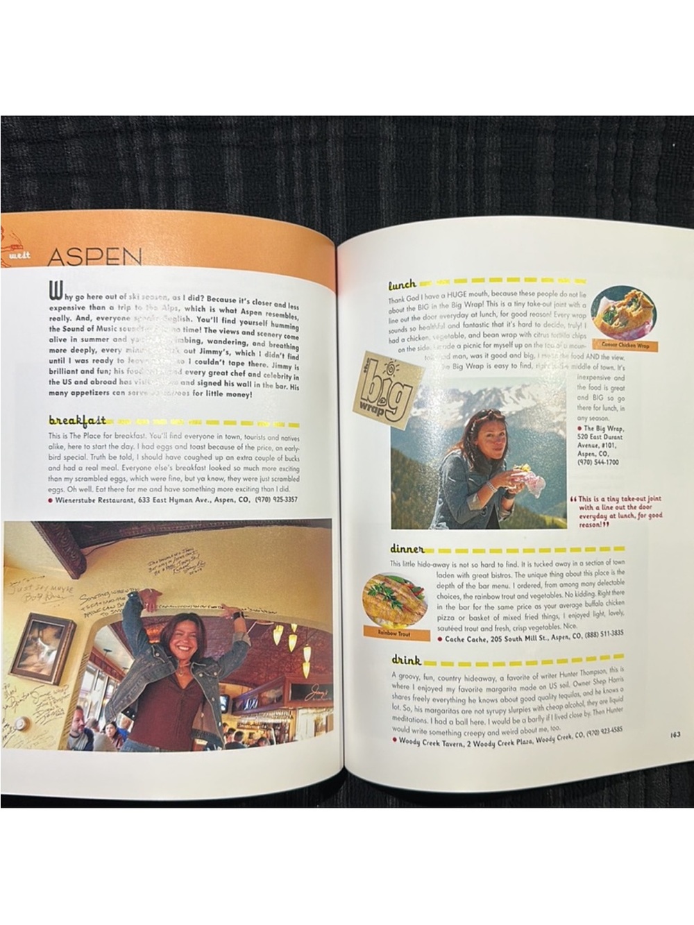 Rachael Ray Best Eats In Town on $40 A Day Recipe/travel Tips Book - Picture 7 of 10